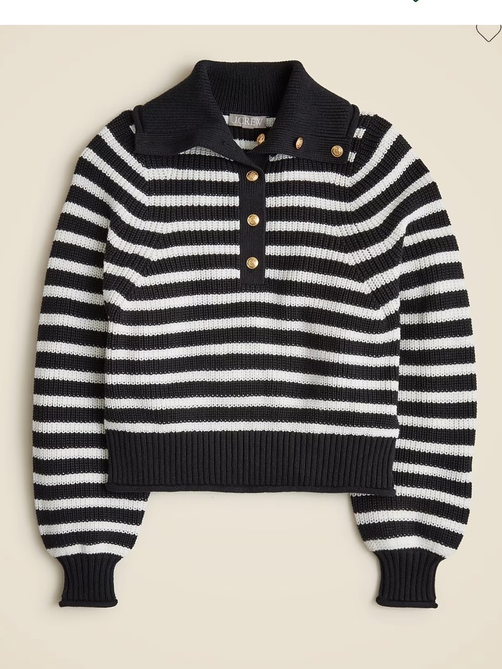 J. Crew ribbed sweater